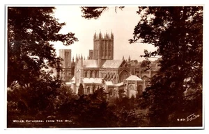 RPPC Wells Cathedral de Tor Hill, Wells, Somerset, Inglaterra - Imagen 1 de 2