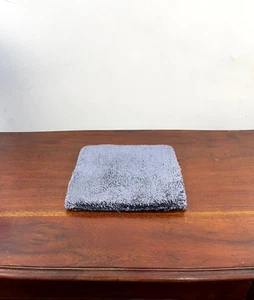 Handmade Viscose Placemat Blue Small Outdoor Rugs Solid Table Mats For Kitchen - Picture 1 of 8