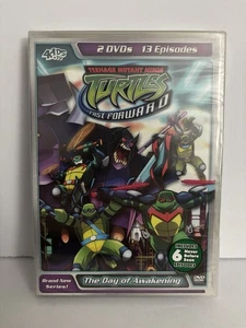Teenage Mutant Ninja Turtles Fast Forward Day Of Awakening (DVD, 2-Disc Set) NEW - Imagen 1 de 4