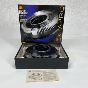Vintage Kodak Ektapro Model 121-8080 Covered Carousel 80 Slide Tray w/Box - Bild 1 von 7