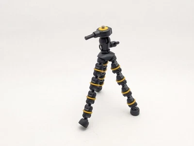 Flexible Tabletop Tripod Black With Yellow Accents Height 18cm - Imagen 1 de 4