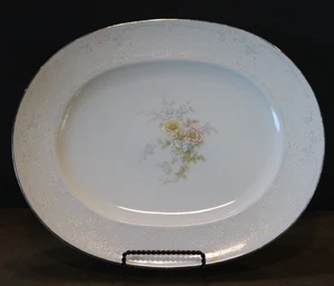 PLATO OBLONGO NORITAKE IRLANDA ANTICIPACIÓN 2963 13,5 PULGADAS - Imagen 1 de 3