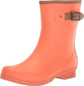 Chooka City Solid Mid Boot Coral Women's NWB Sizes 7, 8, and 11 - Picture 1 of 1