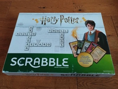 Mattel Harry Potter Edition Scrabble Board Game COMPLETE - Image 1 of 3