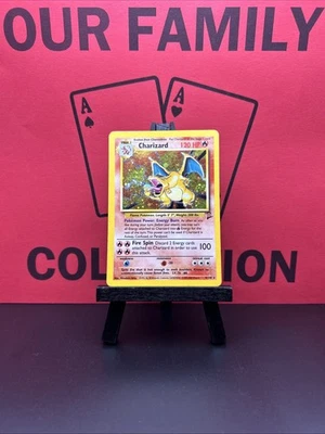 Pokemon TCG Charizard Base Set 2 HOLO Vintage Card 4/130 LP - Image 1 of 4