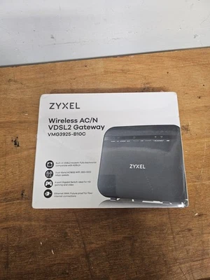 ZYXEL Wireless AC/N VDSL2 Gateway VMG3925-B10C -- Wireless Router New Sealed - Image 1 of 4