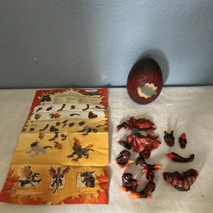 Mega Bloks Fire & Ice Dragons Smoke Dragon 9892 With Egg & Instructions - Picture 1 of 11