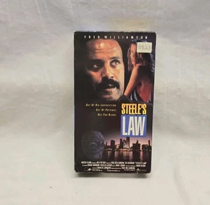 Steele's Law VHS  - Picture 1 of 4