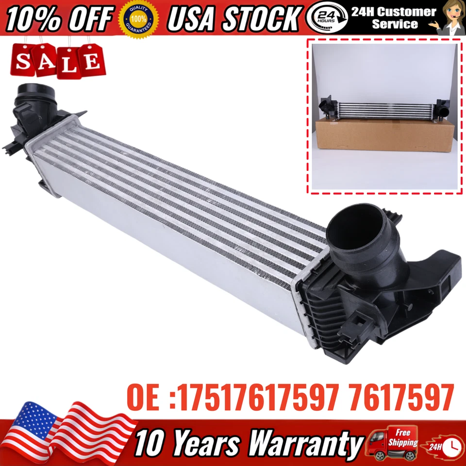 17517617597 Intercooler carga enfriador de aire 96378 para Mini Cooper Cooper Clubman Foto 1 de 4