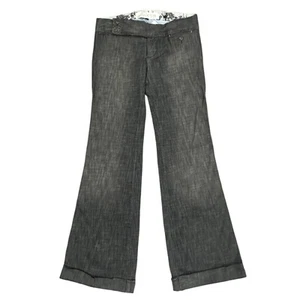 Joe's Jeans Vintage Series 1971 Wide Waistband Flare Gray Jeans Size 27 NWT $198 - Picture 1 of 9