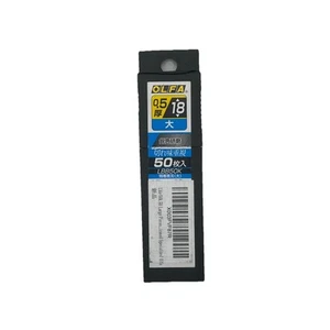 OLFA LBB50K Lame Ultra Affilate Nero 50pz per Coltelli Taglierina Grandi - Foto 1 di 3
