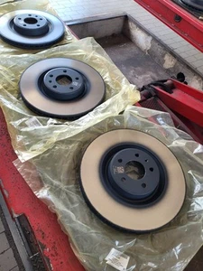 COPPIA DISCHI FRENO ANTERIORE ORIGINALE 4G0615301T AUDI A8 A7 A6 Diametro 356mm - Imagen 1 de 6