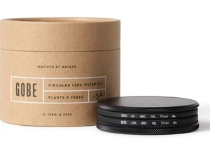 🌟 Gobe (Urth) 77mm 2Peak Duet Filter Kit – UV + CPL Lens Filters w/ Nano Coatin - Picture 1 of 7