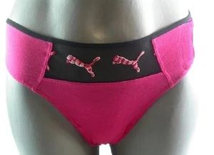 PUMA 13410 CULOTTE BRASILNE Sexy STRING SLIP TALLA XS 3 NUEVO ROSA TANGA LENCERÍA - Imagen 1 de 1