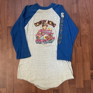 Rare Vintage 1980s Donkey Kong Shirt Nintendo Original Video Game Size L - Picture 1 of 14