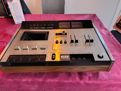 pletina/deck reproductor cassette Akai GXC-75D  Equipo sonido vintage - Imagen 1 de 4