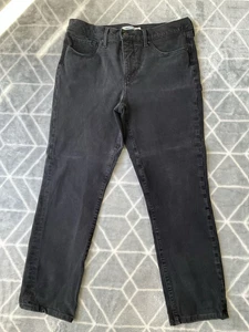 Levi’s 312 Shaping Slim Black Denim Jeans Women’s W31 L26 Cropped Jeans - Picture 1 of 10