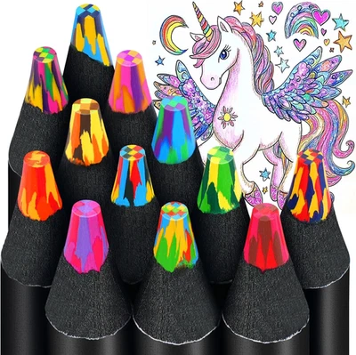 Medias Rellenas para Adolescentes Niñas Niños, 4-12 Años Niña Niño Regalos, 12 Colores J Foto 1 de 4