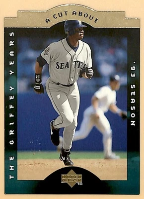 1996 Upper Deck A Cut Above #CA5 Ken Griffesy Jr. Seattle Mariners - Imagem 1 de 2