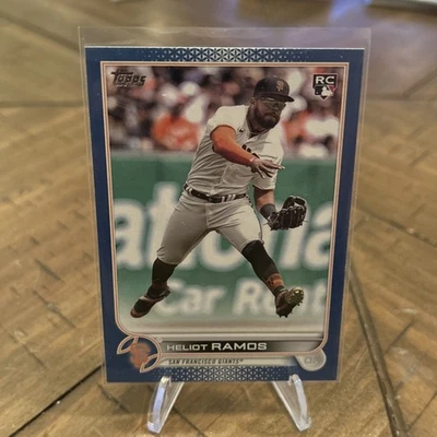 2022 Topps Update Series - Heliot Ramos #US154 Royal Blue (RC) - Image 1 of 2