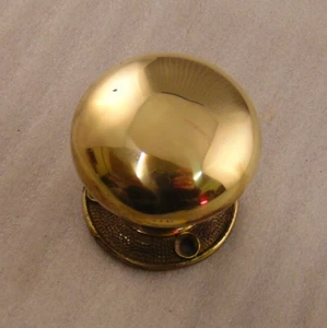 Door Knob Knobs Handle vintage Brass ref 216 (FREE UK POSTAGE) - Picture 1 of 6