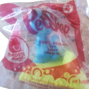 2012 Littlest Pet Shop 4 Sunil Nevla McDonalds Happy Meal Toy New in Package - Picture 1 of 2