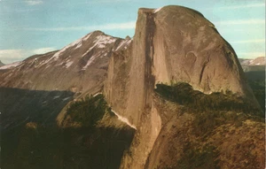 Half Dome vom Glacier Point Schnee Yosemite Valley Kalifornien Postkarte - Bild 1 von 2