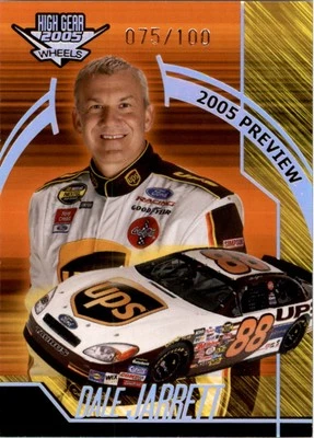 2005 Wheels High Gear MPH #M88 Dale Jarrett P /100 - RAC - Image 1 of 2
