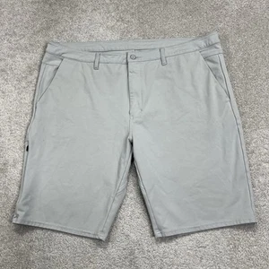 BYLT Everyday Shorts Mens 42 Gray 10" Inseam Performance Stretch Premium Basics - Picture 1 of 16