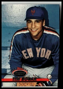 1993 Stadium Club #702 Tim Bogar New York Mets Rookie MM - Picture 1 of 2