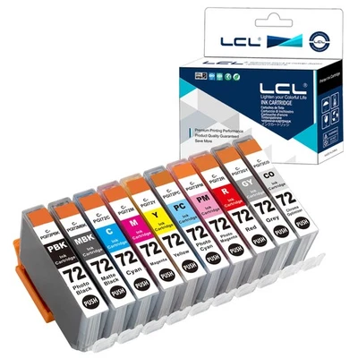 PGI-72 Ink Cartridges High Capacity Compatible with PGI72 Ink Cartridges Repl... - Image 1 of 4