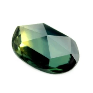 Certified 1.74ct Natural Unheated Multicolor Sapphire VS Clarity Rose Cut Oval - Picture 1 of 2