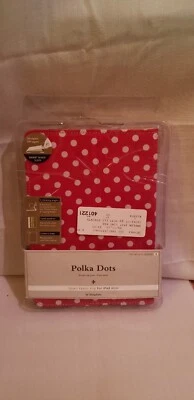 Funda protectora de tela lunares roja y blanca para Apple iPad Mini nueva simplismo Foto 1 de 4