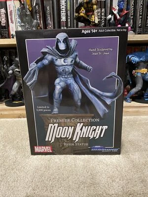 Marvel Premier Collection Caballero Luna 12 Pulgadas Resina Estatua Disney+ Show Nuevo 🔥🔥 Foto 1 de 4