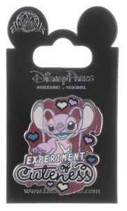 2018 Disney Angel Experiment of Cuteness Lilo Stitch Pin With Packing Rare - Picture 1 of 1