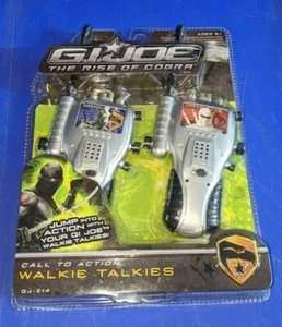 GI Joe The Rise of Cobra, Call to Action Walkie Talkies BRAND NEW 2009 RARE HTF - Picture 1 of 4