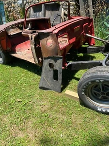 1955-57 Ford Thunderbird Inner Kick Panel Repair Panel Fiberglass Reproduction - Picture 1 of 1