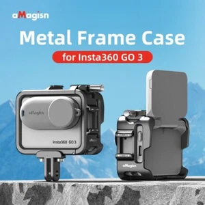 Für Insta360 GO 3 Ultra Light Metal Cage Frame Case Schutzschale Schutz - Bild 1 von 14