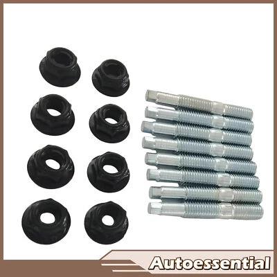 Kit de pernos de herrajes de colector de escape para Ford F150 F450 Lincoln Aviator 2004-2017 Foto 1 de 4