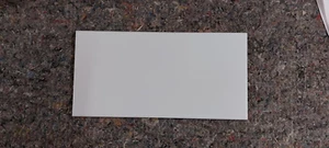 Blanco Brillo Metro Tiles 200x100mm Approx 1 SQM Per Box 6 Boxes - Picture 1 of 1