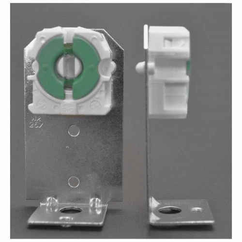 Halterung Aufschraub Fassung auf Winkelblech T8 / G13 - Bild 1 von 1