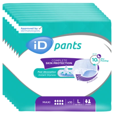 ONTEX iD Pants Maxi Large (8x10 Stk.)