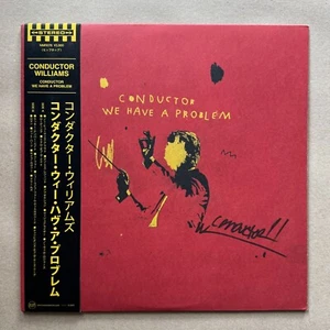 Conductor Williams - We Have A Problem Signed OBI Glitter Vinyl Record LP Rare - Picture 1 of 9