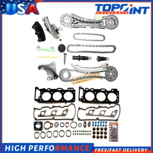 For 2000-2009 Ford Ranger Explorer 4.0L V6 SOHC Timing Chain Kit Head Gasket Set - Picture 1 of 22