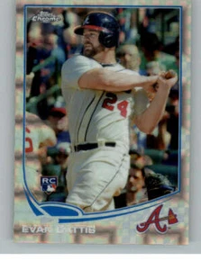 2013 Topps Chrome Refractors #148 Evan Gattis (ref 135179) - Picture 1 of 2