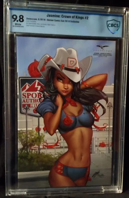 Jasmine: Crown of Kings #2, 6/18 CBCS 9.8, 1/250 Denver Comic Con 2018 Exclusive - Image 1 of 4