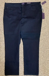 NYDJ Not Your Daughters Jeans Leggings Women 22 Dark Navy Stretch NWT - Picture 1 of 12