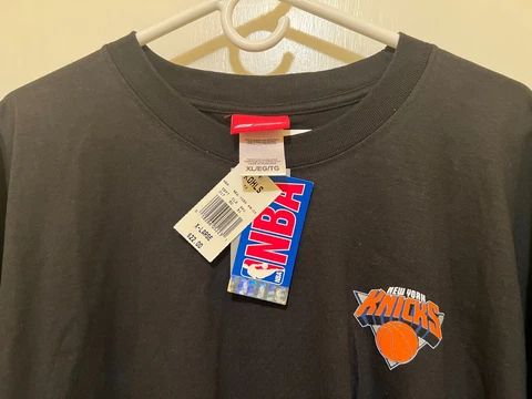 VINTAGE NY KNICKS REEBOK 2000 T SHIRT XL NEW W/ TAGS Cover