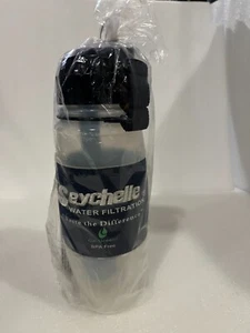 Seychelle 28 Unzen Filter Flip Top Reinwasserfilter Quetschflasche mit Riemen - Bild 1 von 2