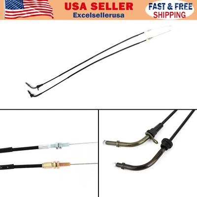 Throttle Cable Fit For Yamaha YZF R6 1999-2002 5EB-26311-00 5EB-26312-00 UE Foto 1 de 4